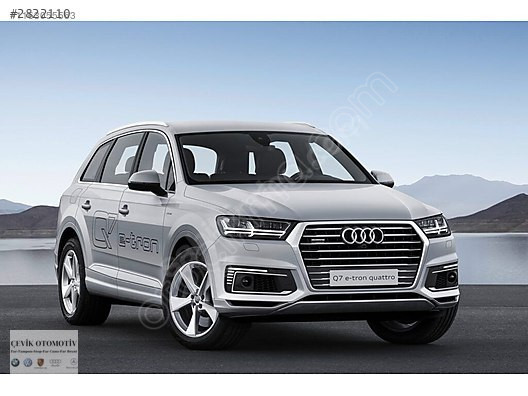 AUDİ Q7 2017-2020 SAĞ SOL FAR CAMI