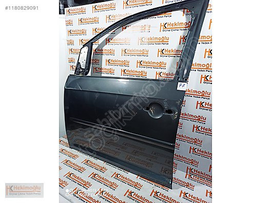 VW CADDY 2017(2014- 2020 ARASI) SOL ÖN KAPI BOŞ YEŞİL FÜME HATAS