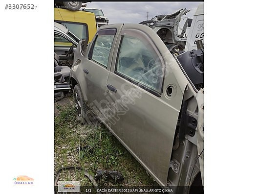 DACİA DUSTER 2012 SOL ARKA KAPI ÜNALLAR OTO ÇIKMA YEDEK PARÇA