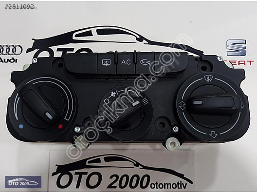 8P0820047B-8P0820047D AUDİ A3-A3 CABRİOLET KLİMA KONTROL PANELİ