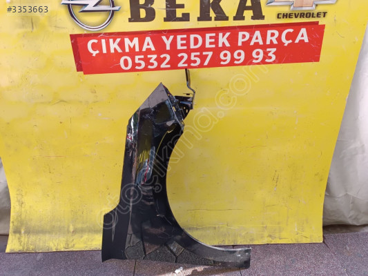 OPEL CORSA F SAĞ ÖN ÇAMURLUK SİYAH ÇIKMA ORJİNAL YEDEK PARÇA