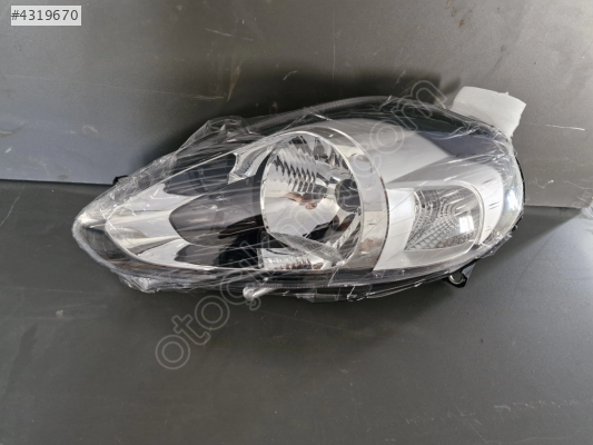 FİAT GRANDE PUNTO EVO SOL ÖN FAR KROM SIFIR 2010-2012