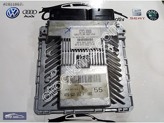 4F0907552C-4F0910552F-4F0910552K A6 2005-08 2.4 BDW MOTOR BEYNİ