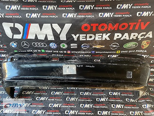 MERCEDES W211 E SERİSİ MAKYAJLI ARKA TAMPON OMY OTO'DAN