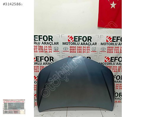 TOYOTA COROLLA MOTOR KAPUTU ALEMİNYUM ORJİNAL PARÇA 19-24