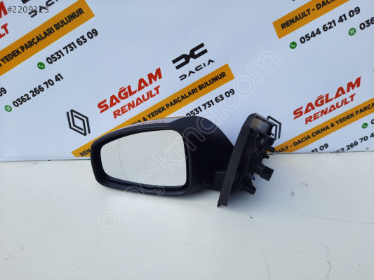 RENAULT FLUENCE KATLANIR GRİ SOL AYNA ÇIKMA 963029473R