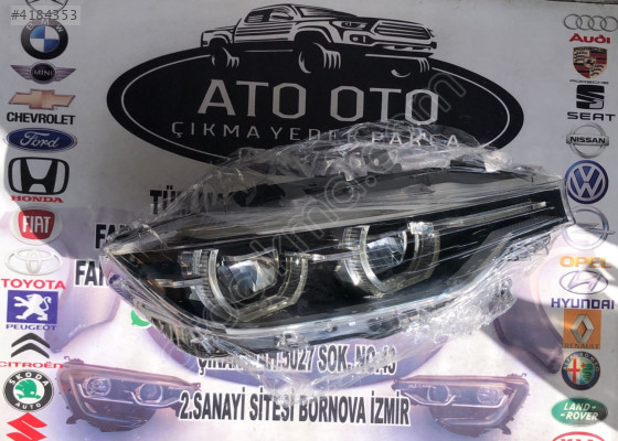 BMW F30 ORJİNAL ÇIKMA SAĞ FAR s