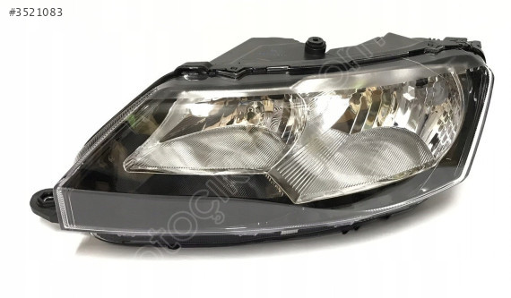 5JB941017 SKODA RAPİD 2013 SOL LEDSİZ DÜZ FAR DEPO .
