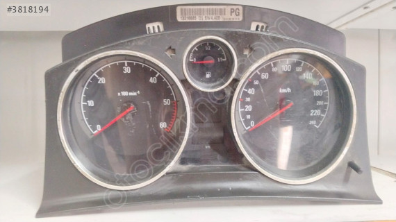OPEL ASTRA H 1,6 KİLOMETRE SAATİ ÇIKMA