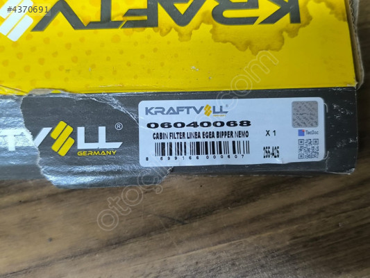 Polen Filtresi Kraftvoll KRF 06040068