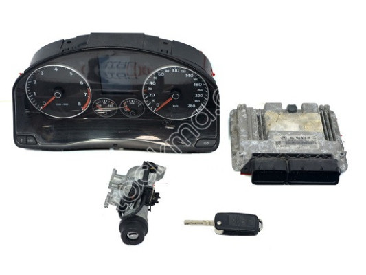 VW Scirocco Motor Beyin Seti 06J906026AR 0261201951 MED17.5