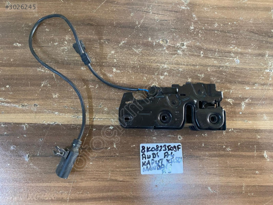 AUDİ A4 MOTOR KAPUTU KİLİDİ MANDALI ORJİNAL SIFIR 8K0823509F
