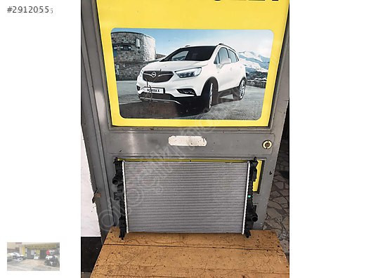 Opel combo e su radyatörü ORJİNAL OTO OPEL