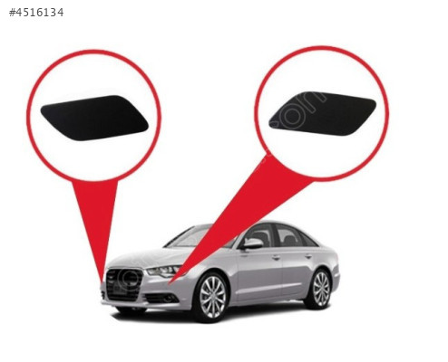 AUDI A6 ÖN TAMPON FAR YIKAMA KAPAĞI ( SET )  2015-