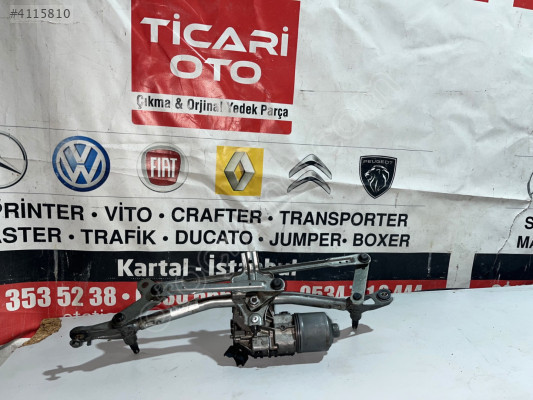 Citroen Berlingo-Partner Çıkma Orjinal Ön Cam Silecek Motoru