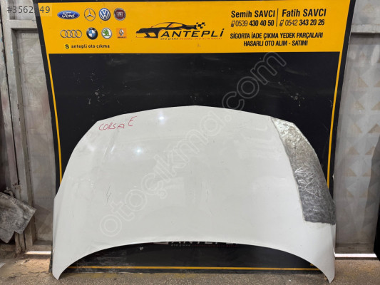 OPEL CORSA E ÖN KAPUT ÇIKMA ORİJİNAL