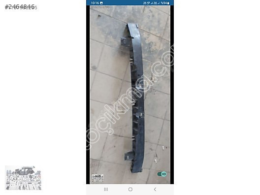 Dacia Duster ön tampon darbe emici