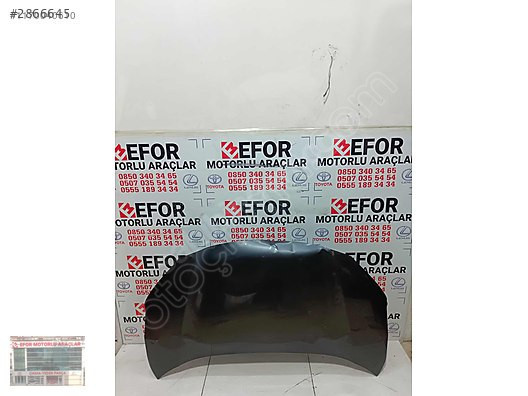 TOYOTA YARİS CROSS MOTOR KAPUTU ÇIKMA ORJİNAL YEDEK PARÇA