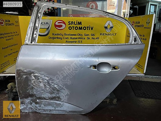 RENAULT MEGAN 4 ÇIKMA ORJİNAL SOL ARKA KAPI VE DİĞER PARÇALARI