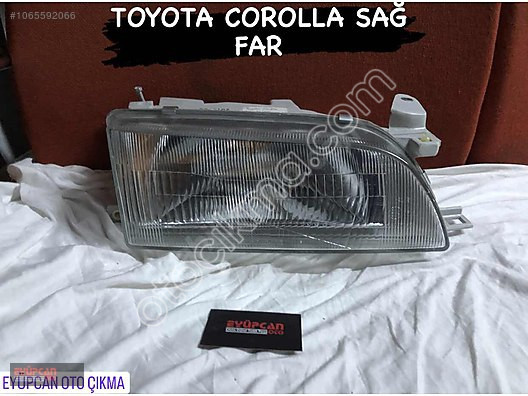 1998 Toyota Corolla Orjinal Sağ Far - Eyupcan Oto Çıkma P