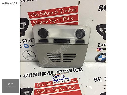 BMW 1 SERİSİ E87 İÇ TAVAN AYDINLATMASI