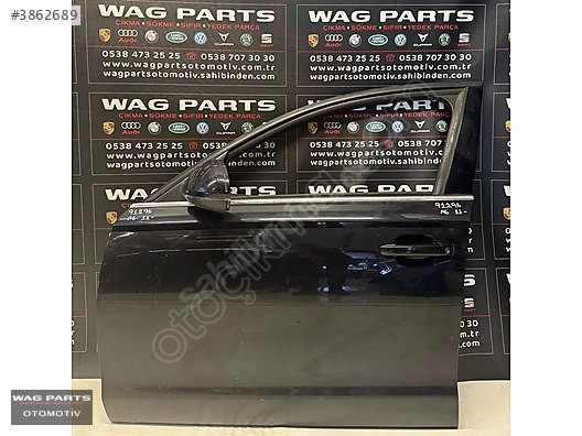 2011 - 2017 AUDİ A6 SOL ÖN KAPI HATASIZ SİYAH DOLU 4G0831051
