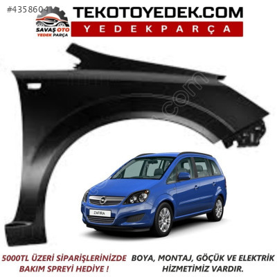 ZAFİRA ÖN ÇAMURLUK SAĞ SOL 2006 VE ÜZERİ / KAMPANYA