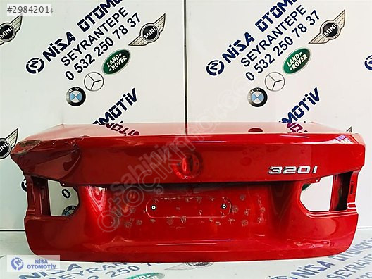 BMW 3 SERİSİ F30 KASA BAGAJ KAPAĞI ORJ ÇIKMA 7288757