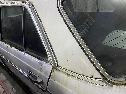 MERCEDES W123 ORJ TAVAN ÜST NİKELAJ ÇITALARI SAĞ-SOL TKM TEMİZ
