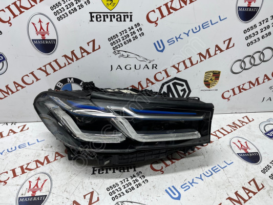 Bmw 5serisi g30 sağ laser far 5 serisi g 30 lazer çıkma parça