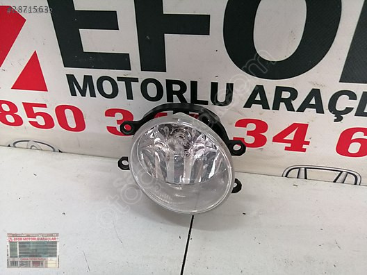 TOYOTA AURİS SAĞ SİS ÇIKMA ORJİNAL PARÇA 2010-2018