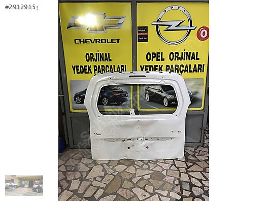 Opel combo e çıkma bagaj kapağı ORJİNAL OTO OPEL