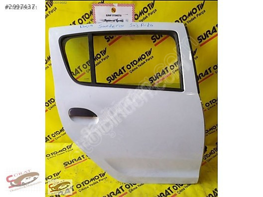 DACİA SANDERO 2019 MODEL ÇIKMA HATASIZ KAPI ORİJİNAL