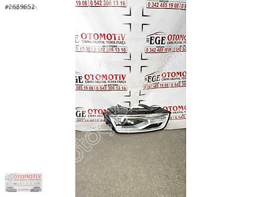 AUDİ Q3 XENON LEDLİ SAĞ FAR ORJINAL HATASIZ