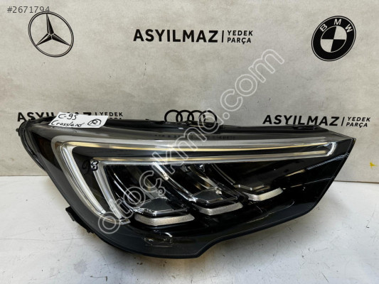 OPEL CROSSLAND X LED SAĞ FAR ORJİNAL OEM:39052148