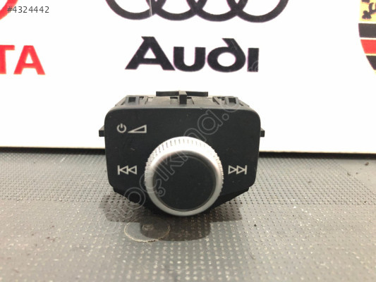 AUDİ A3 ORTA KONSOL TEYP SES AÇMA KAPAMA DÜĞMESİ ORJİNAL