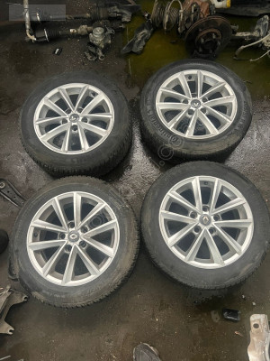 2019 Megane 4 orjinal hatasız jant lastik takımı
