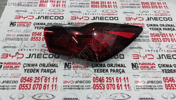 BYD ATTO 3 SAĞ DIŞ STOP SIFIR YEDEK PARÇA