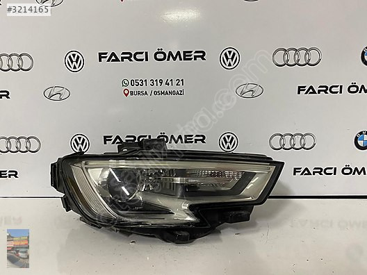 AUDİ A3 ÖN SAĞ FAR ORJİNAL
