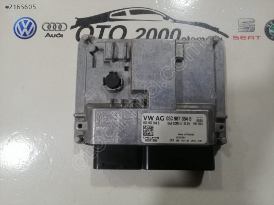 05C907394B SKODA OCTAVİA 2020 2022 1.0 TSI MOTOR BEYNİ ÇIKMA