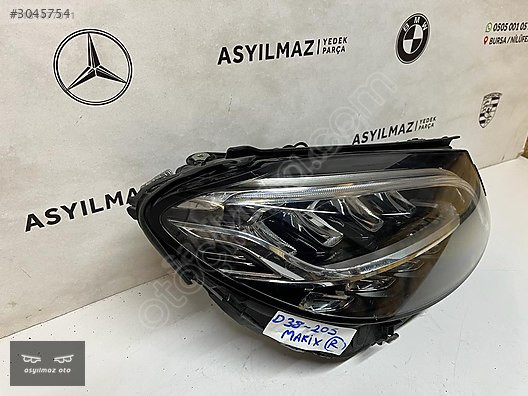 MERCEDES C SERİSİ W205 SAĞ FAR ORJİNAL OEM:A2059065504