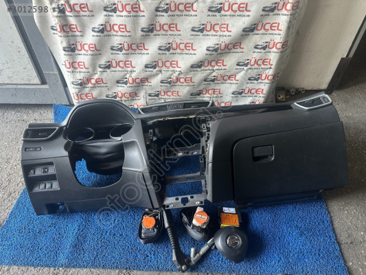 NİSSAN QASHQAİ J11 KOMPLE TORPİDO AİRBAG SET ÜÇEL OTO ÇIKMA BURSA
