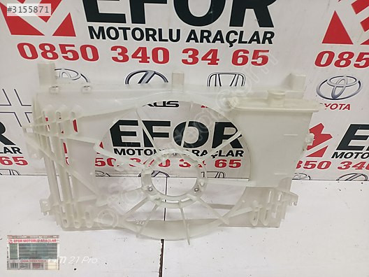 TOYOTA COROLLA 1.6 FAN DAVLUMBAZI ORİJİNAL PARÇA 2002-2007
