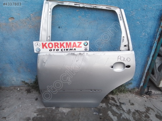 VOLKSWAGEN POLO SOL ARKA KAPI 2005-2009