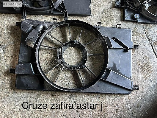 Cruze astra j zafira fan davlumbazı çıkma ORJİNAL