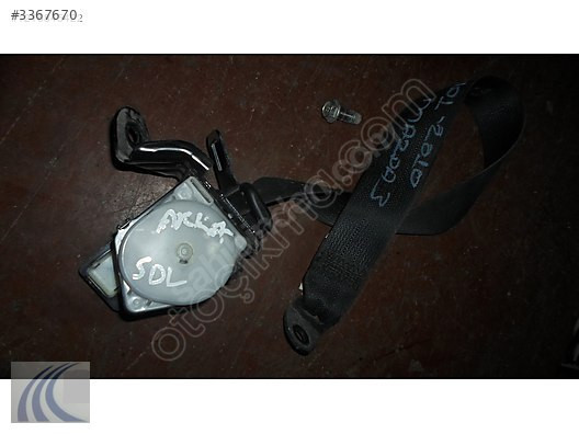 MAZDA 3 2010 ÇIKMA SOL ARKA EMNİYET KEMERİ