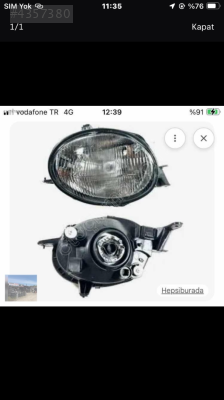 Toyota corolla sağ far 99 model