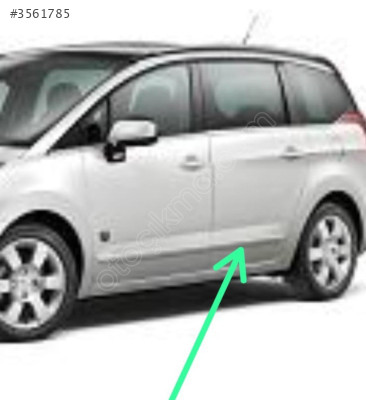 Peugeot 5008 sağ arka kapı çıtası