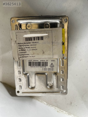 AUDİ A3 VALEO XENON FAR BEYNİ ORJİNAL ÇIKMA