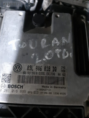 03L 906 018 DQ- 0281 016 899 EDC17C46 VW GOLF MOTOR BEYNİ